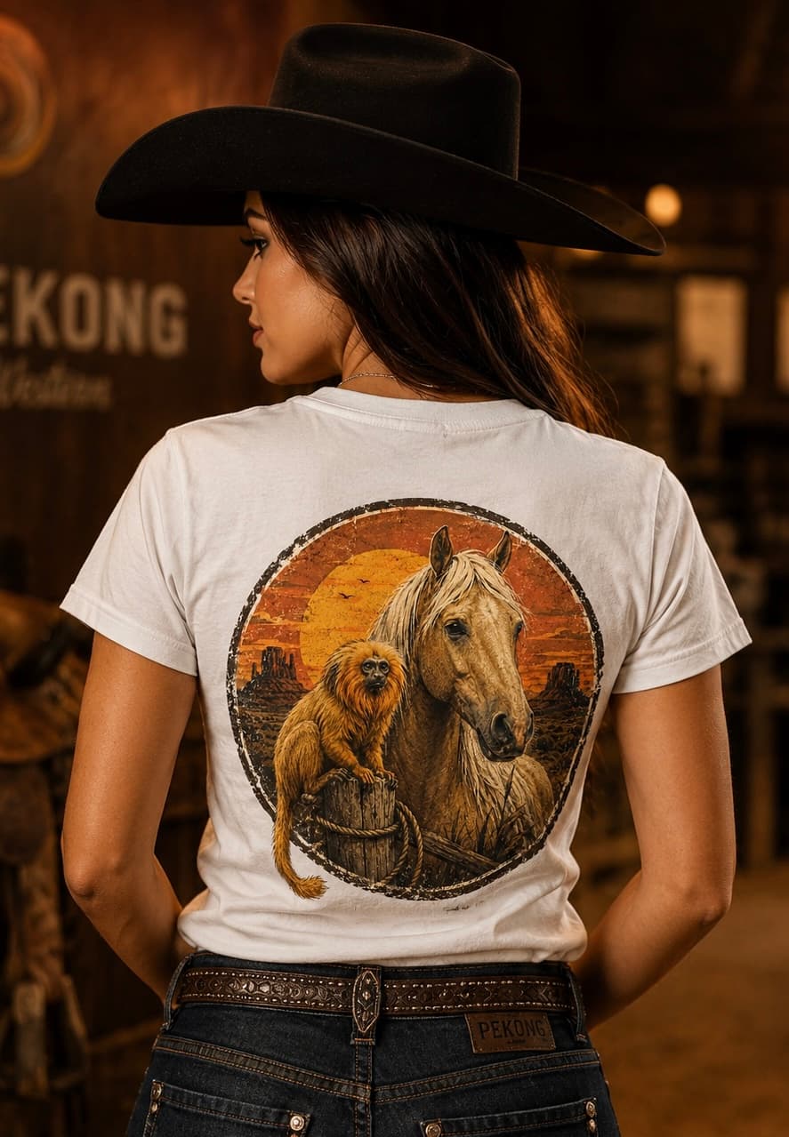 T-shirt mico leão pekong